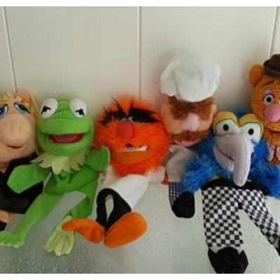 The Muppets hand puppets